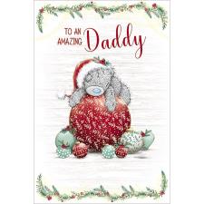 Amazing Daddy Me to You Bear Christmas Card Image Preview
